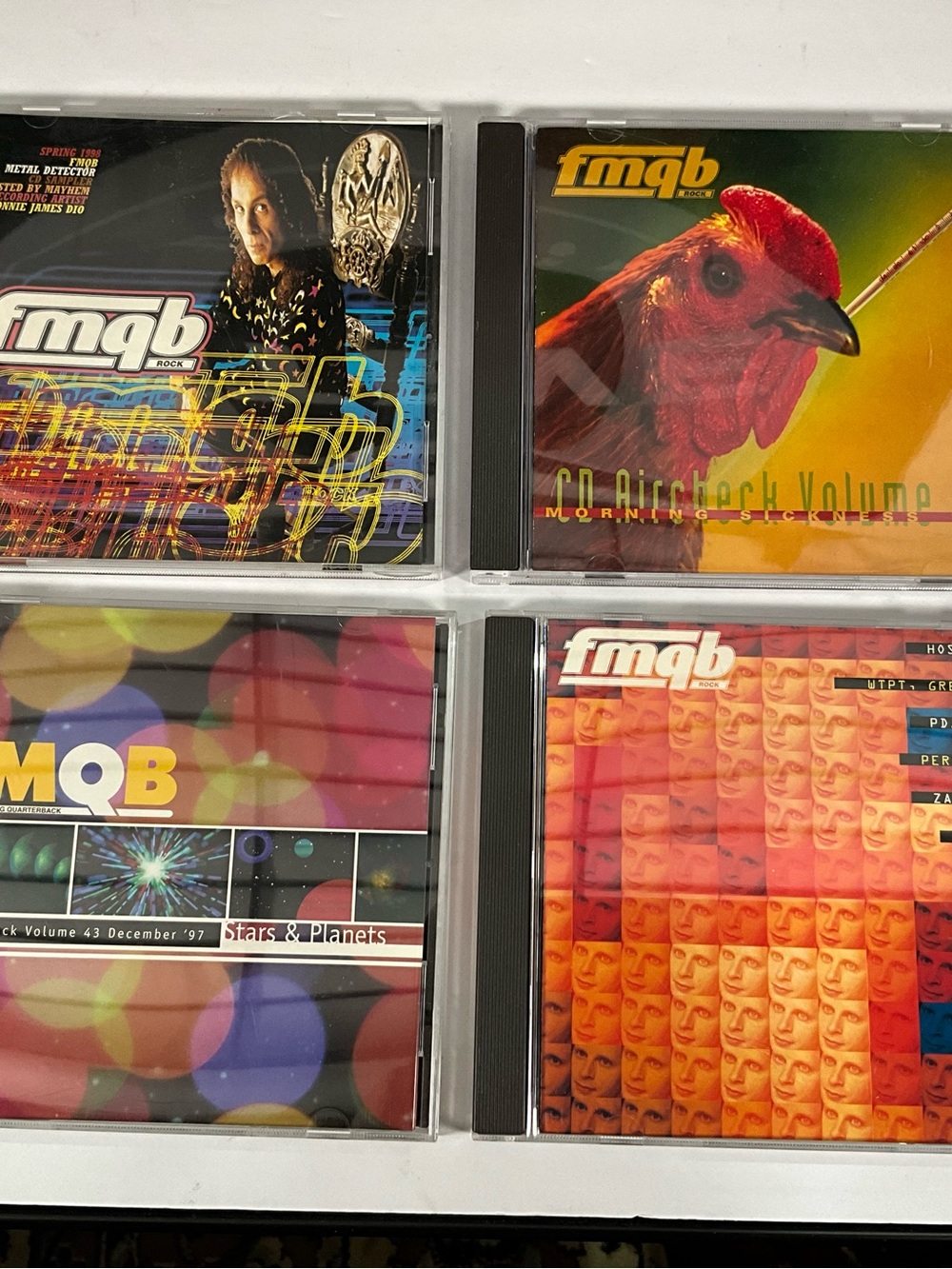 Lot Of 4 FMQB Compliation CDs - Late 90s Issues Various Artists